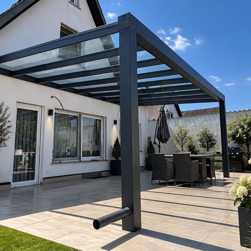 Aluminium veranda